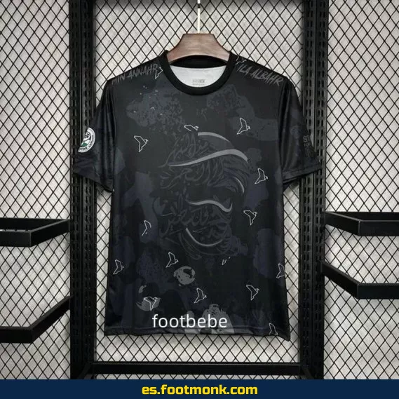 Camiseta Palestino 2024-2025 Negra Edición Especial – Colección Exclusiva