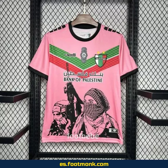 Camiseta Palestino 2024-2025 Edición Especial Rosa – Camisetas de Fútbol Oficiales