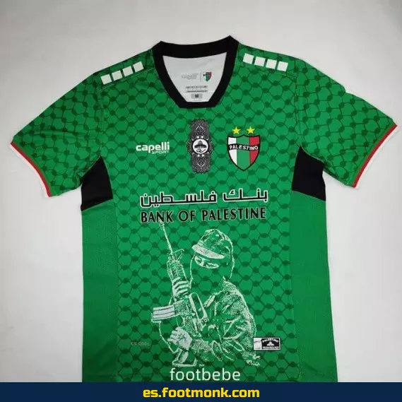 Camiseta Oficial Palestino 2024-2025 Verde – Edición Especial – Envío a Domicilio