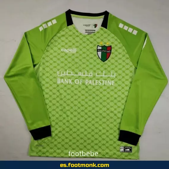 Camiseta Palestino 2025-2026 Verde Manga Larga – Edición Oficial – Envío a Domicilio