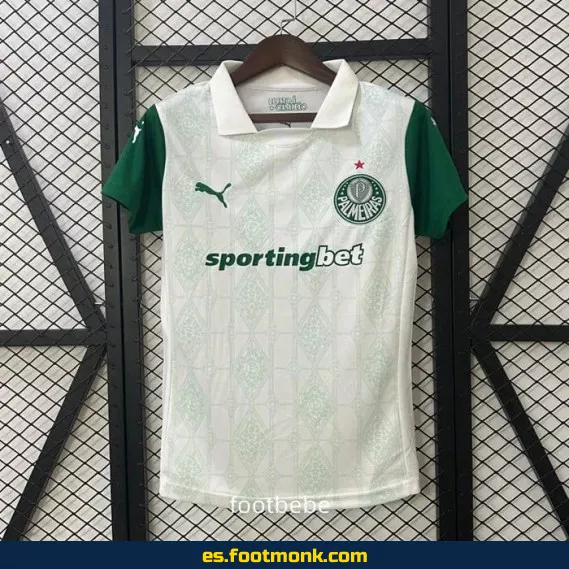 Camiseta Oficial Palmeiras 2025-2026 Blanca – Edición Especial