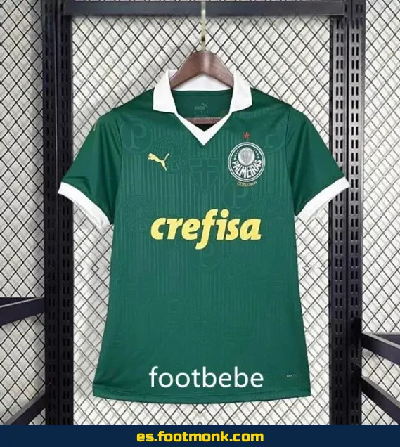 Camiseta Oficial Palmeiras Mujer 2024-2025 Local Verde – Edición Nueva Temporada