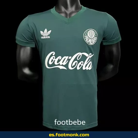 Camiseta Retro Palmeiras 1980 Local Verde – Edición Vintage