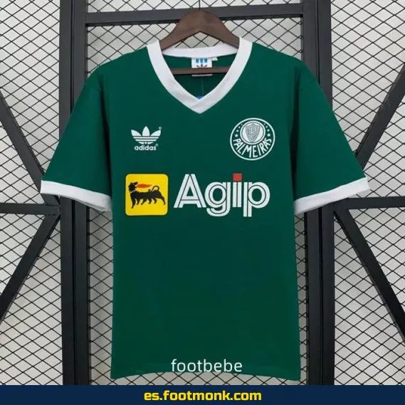 Camiseta Retro Palmeiras 1987 Original - Edición Especial Domicilio