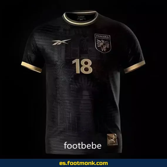 Camiseta Exterior Panamá 2024-2025 Negra – Edición Oficial