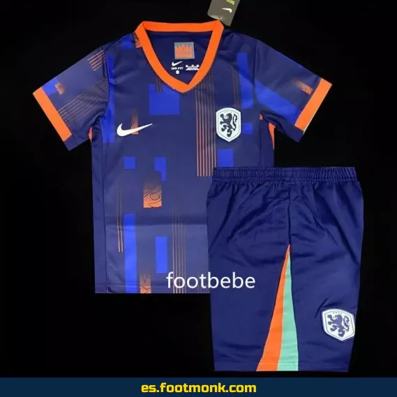 Camiseta Países Bajos Niños 2024 Tercera Equipación – Edición Oficial