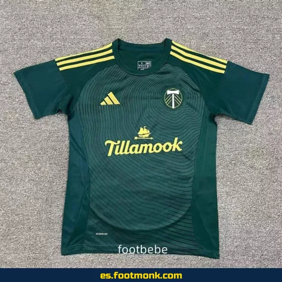 Camiseta Oficial Portland Timbers 2025-2026 Verde – Edición Especial