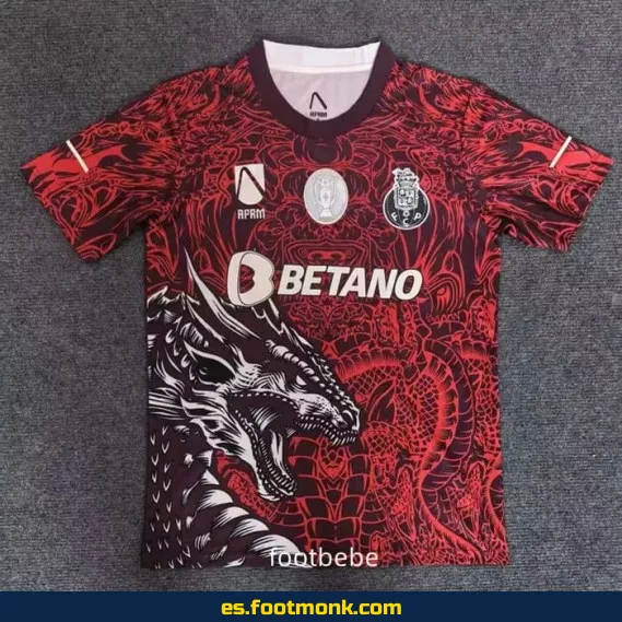 Camiseta Oficial FC Porto 2025-2026 Dragon Rojo – Edición Especial