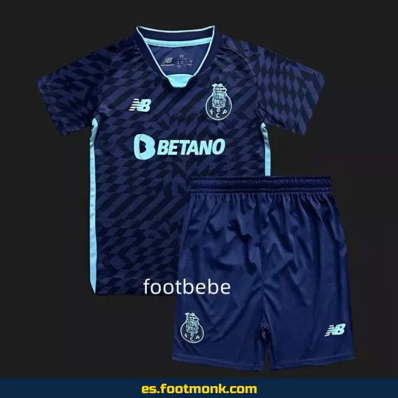 Camiseta Third Porto 2024-2025 Niño – Azul – Edición Oficial