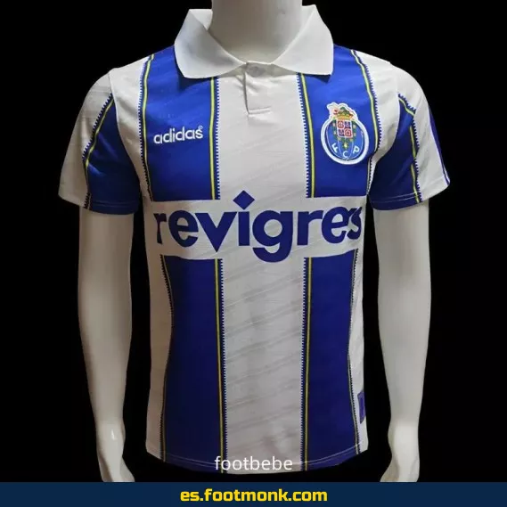 Camiseta Retro Porto Vintage 1995-1996 Domicilio - Edición Especial - Réplica Oficial