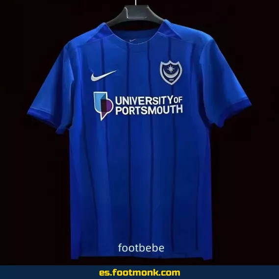 Camiseta Portsmouth 2024-2025 Local Azul – Edición Oficial