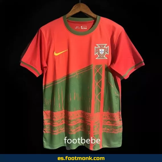 Camiseta Portugal 2023-2024 Roja – Oficial, Edición Especial y Personalizable