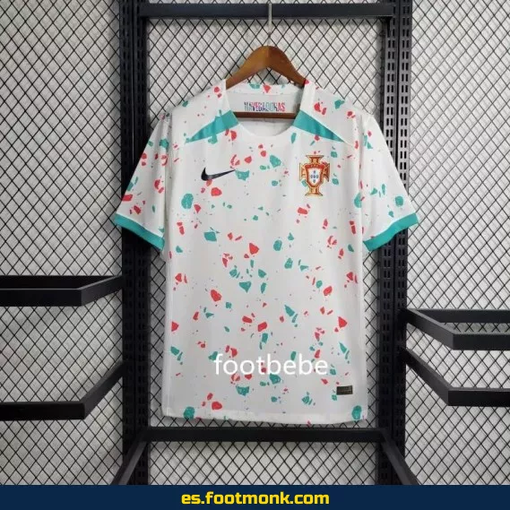 Camiseta Portugal 2023 Visitante Blanca – Edición Oficial