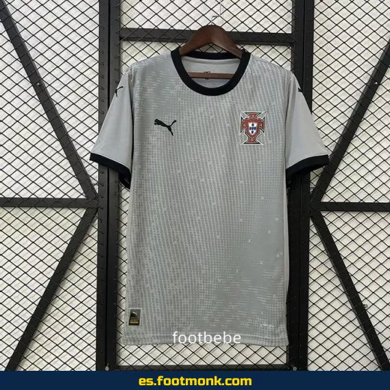 Camiseta de Portero Portugal 2024-2025 Gris – Edición Oficial