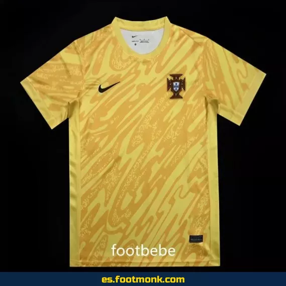 Camiseta de Portero Portugal 2024 Amarilla - Edición Oficial