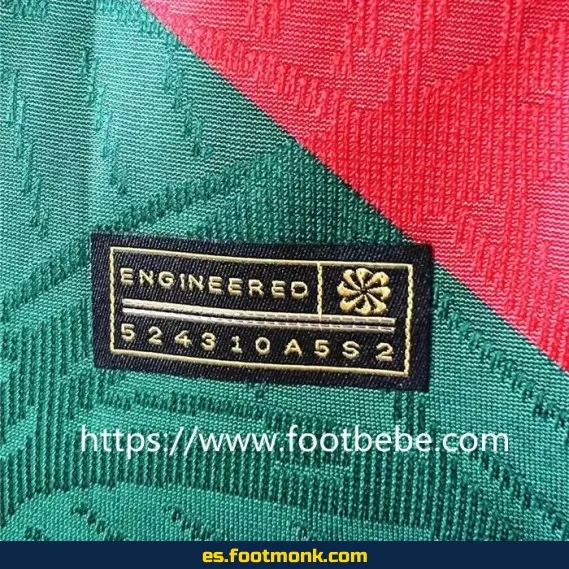 Camiseta Portugal 2022 Local #7 Ronaldo - Edición Especial con Firma Auténtica