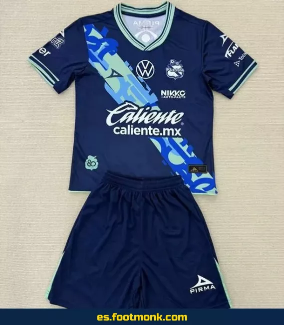 Camiseta Puebla Niños 2024-2025 Tercera Equipación - Edición Oficial
