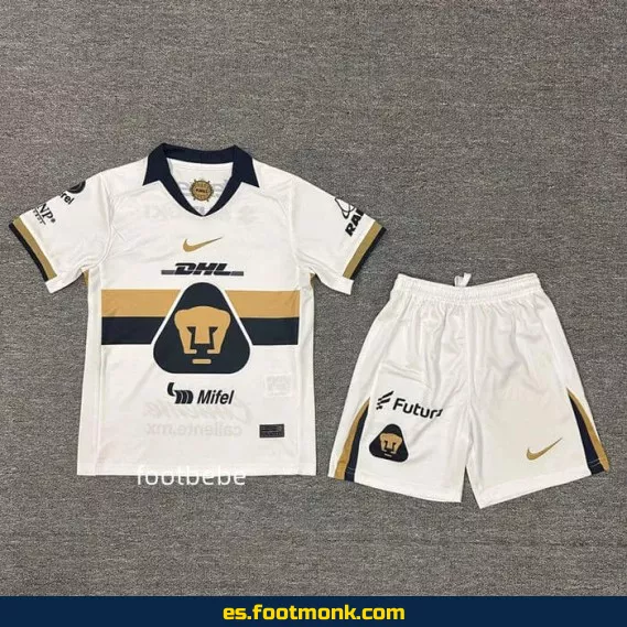 Camiseta Pumas UNAM Infantil 2025-2026 Local – Edición Oficial para Niños