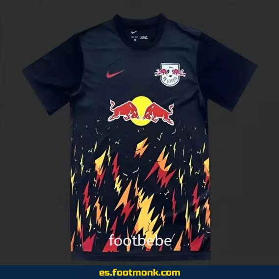 Camiseta RB Leipzig 2024 Flama Negra - Edición Especial