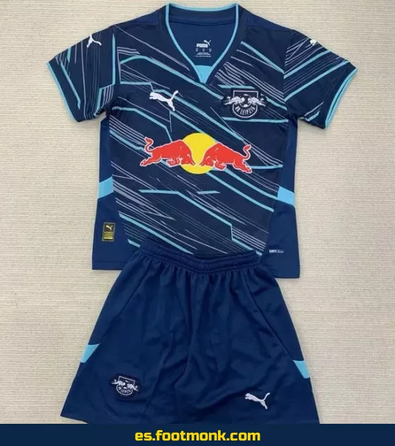 Camiseta RB Leipzig Niños Tercera Equipación 2024-2025 – Edición Oficial