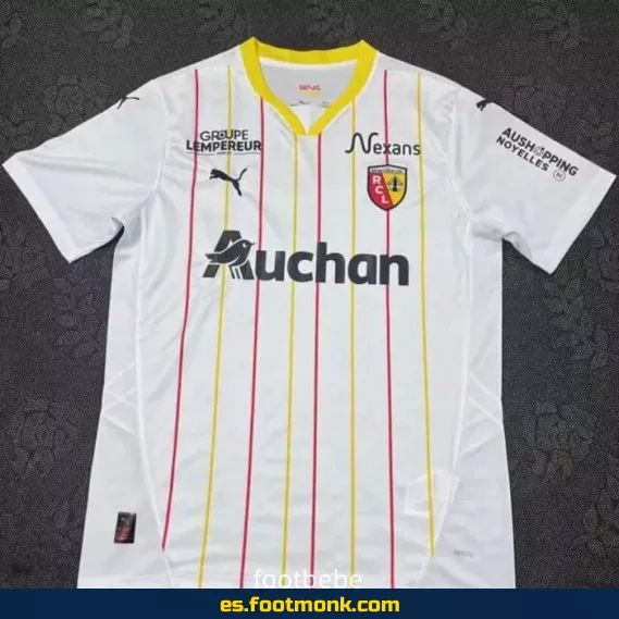 Camiseta RC Lens 2024-2025 Tercera Equipación Blanca – Edición Oficial