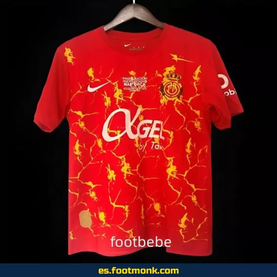 Camiseta Oficial RCD Mallorca 2024-2025 Roja – Edición Nueva Temporada