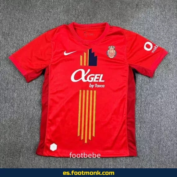 Camiseta Oficial RCD Mallorca 2025-2026 Roja – Edición Especial, Réplica de Calidad