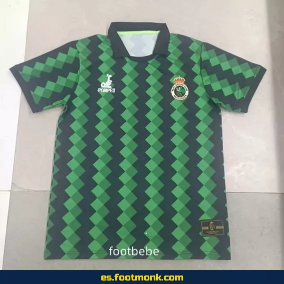 Camiseta Oficial Racing de Santander 2025-2026 Verde – Edición Especial