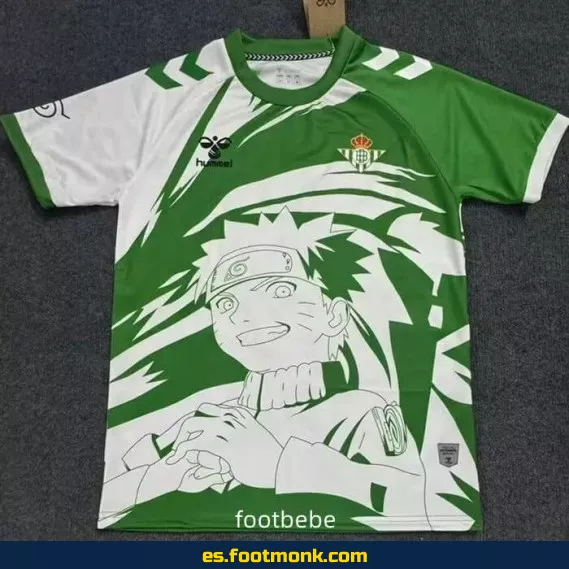 Camiseta Oficial Real Betis 2025-2026 Edición Especial Naruto Shippuden – Compra Online