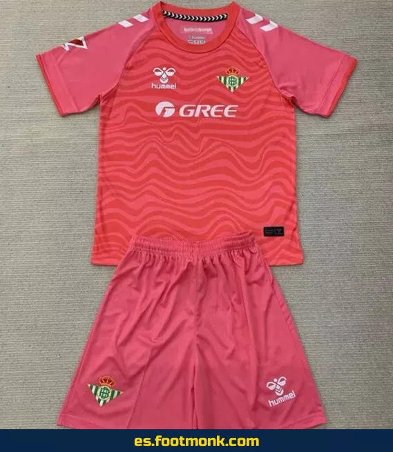 Camiseta Oficial Real Betis Niño 2024-2025 Roja – Nueva Temporada