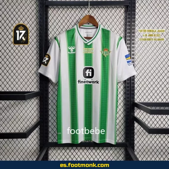Camiseta Oficial Real Betis JOAQUIN 17 Temporada 2023-2024 - Domicilio - Edición Especial