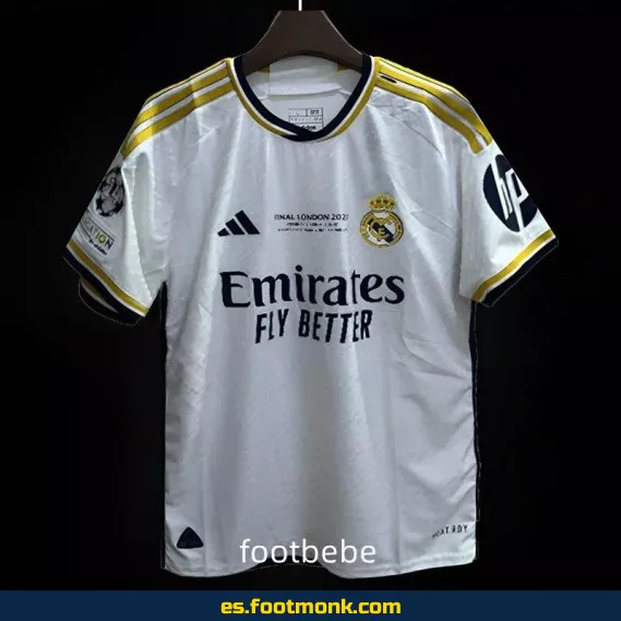 Camiseta Real Madrid 2023-2024 Edición Especial - Final de la Champions League (Local) - Oficial y Personalizada