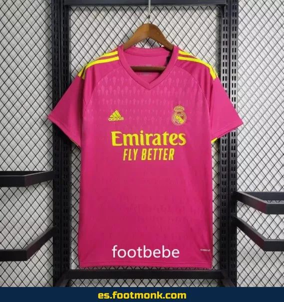 Camiseta Real Madrid 2023-2024 Portero Rosa – Edición Oficial