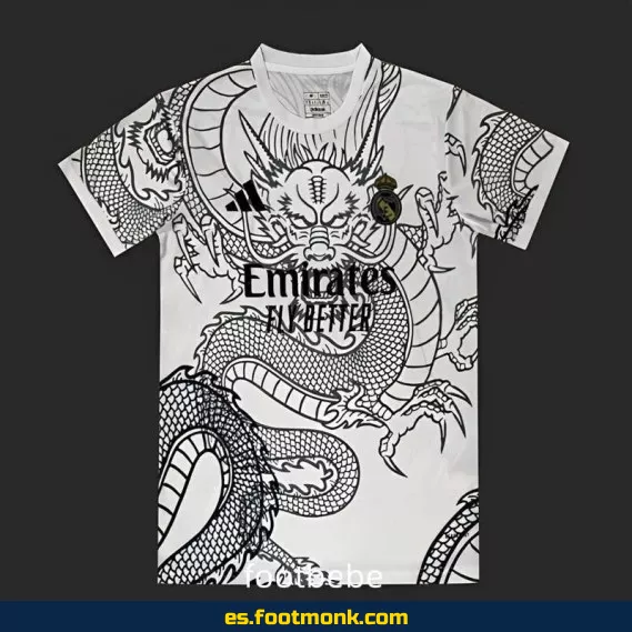 Camiseta Real Madrid 2024-2025 Edición Dragón Blanca – Oficial