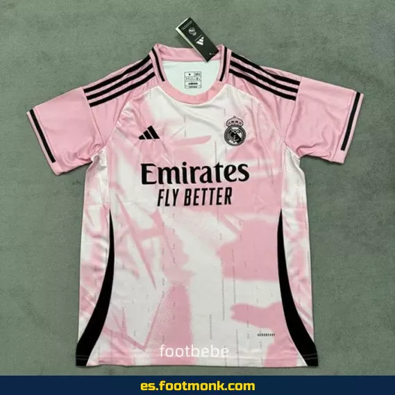 Camiseta Real Madrid 2024-2025 Edición Especial Rosa – Oficial, Personalizada y Exclusiva