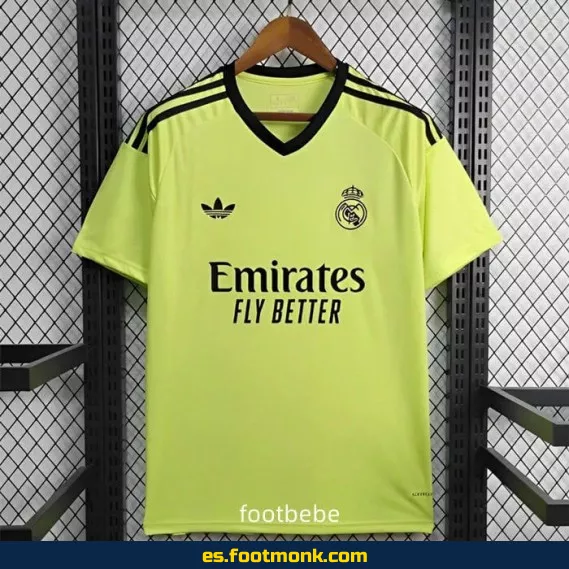 Camiseta Real Madrid 2024-2025 Verde Flúor – Edición Oficial