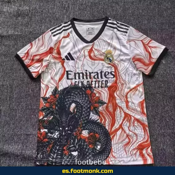 Camiseta Oficial Real Madrid 2025-2026 Edición Dragón – Tienda de Fútbol Online