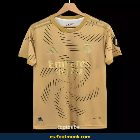 Camiseta Real Madrid 2025-2026 Edición Especial Oro – Oficial y Exclusiva