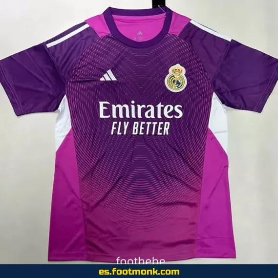 Camiseta Real Madrid 2025-2026 Portero Violeta – Edición Oficial
