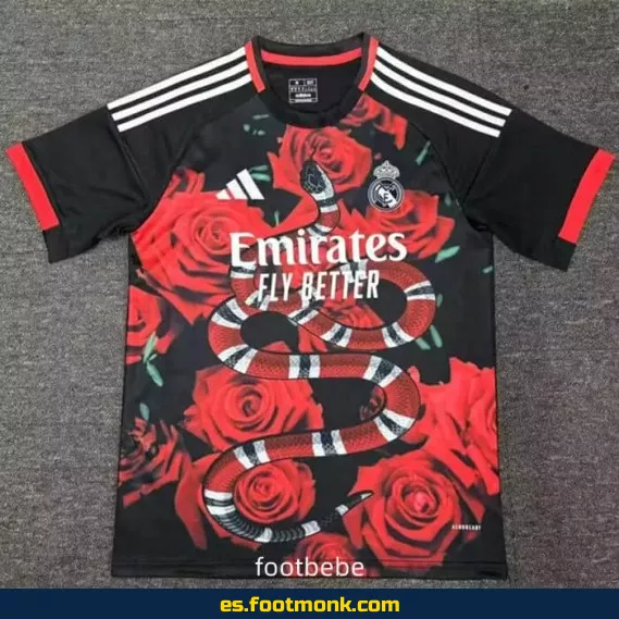 Camiseta Real Madrid 2025-2026 Edición Especial Serpiente Roja – Oficial y Personalizada