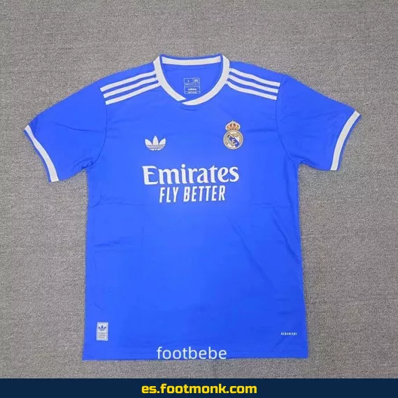 Camiseta Real Madrid Tercera 2025-2026 Azul – Edición Oficial