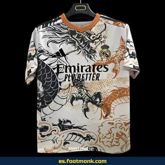Camiseta Real Madrid 2025-2026 Edición Dragón Concepto H – Oficial, Personalizada y Exclusiva