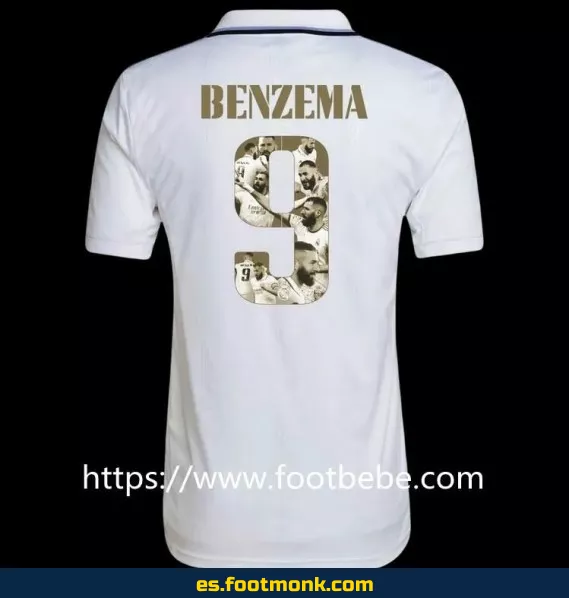 Camiseta Real Madrid Benzema Balón de Oro 2022-2023 Local – Edición Especial