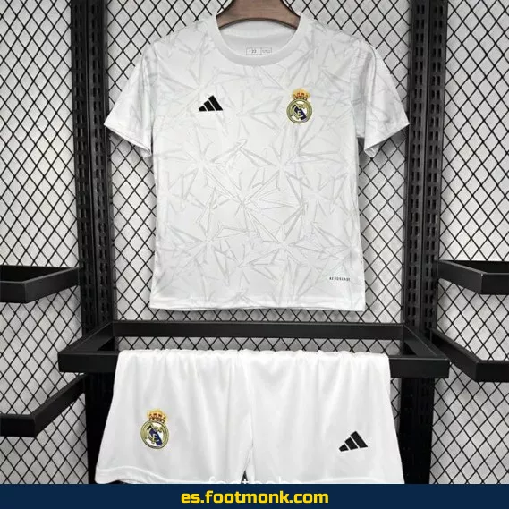 Camiseta Real Madrid Infantil 2024-2025 Blanca – Oficial, Nueva Temporada