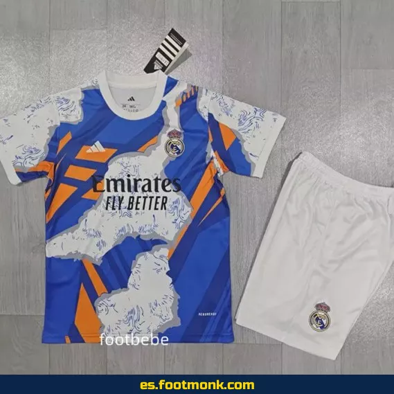 Camiseta Real Madrid Niños 2025-2026 Edición Especial Azul – Oficial