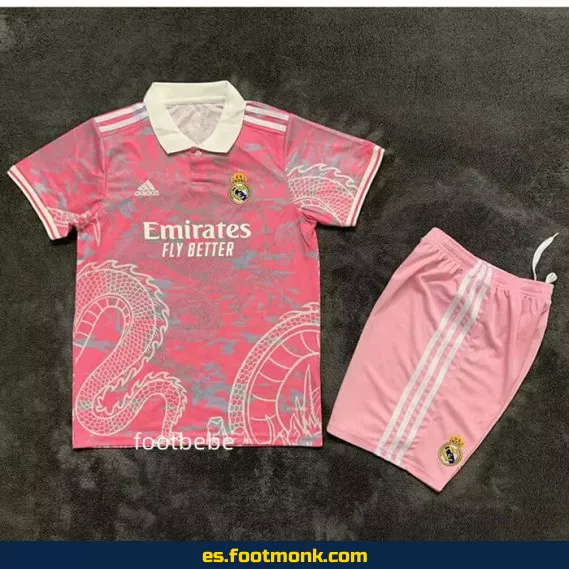 Camiseta Real Madrid Niños 2025-2026 Rosa – Edición Oficial