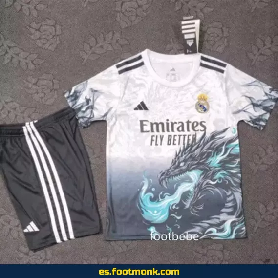 Camiseta Real Madrid Niños 2025-2026 Edición Dragón B – Oficial