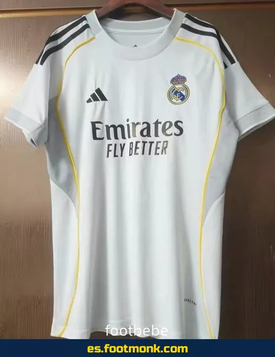 Camiseta Real Madrid Femenino 2025-2026 Local Blanca – Edición Oficial