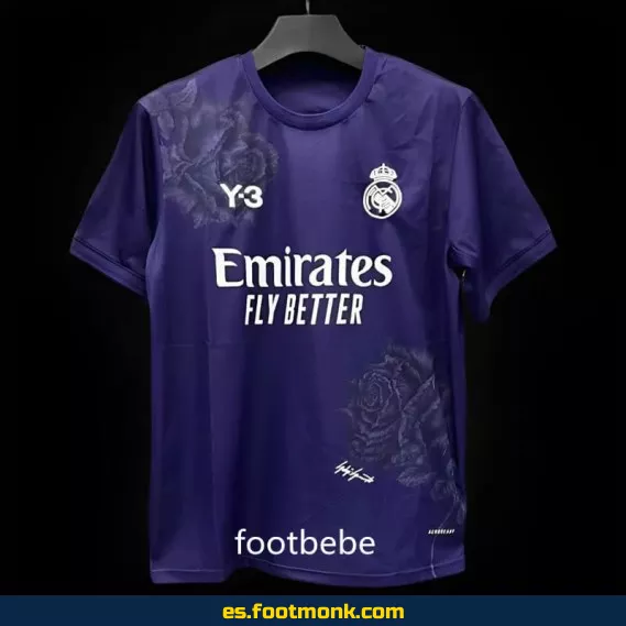 Camiseta Real Madrid Y3 2024-2025 Edición Especial Violeta – Oficial