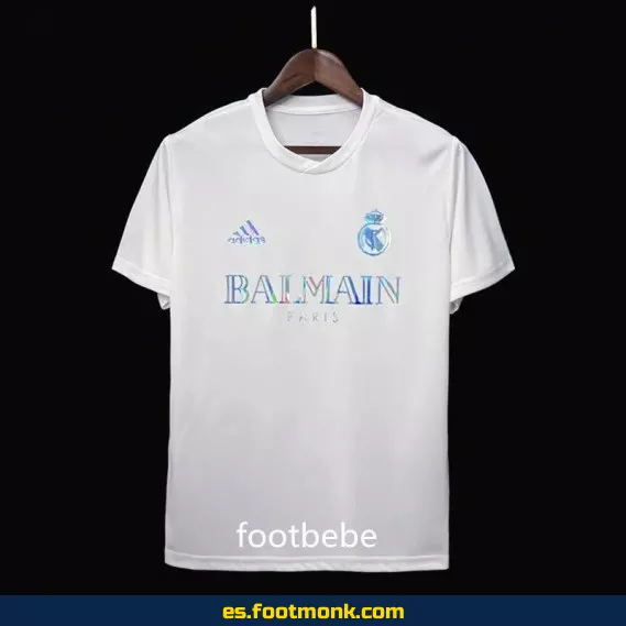 Camiseta Real Madrid x Balmain 2023-2024 Blanca - Edición Especial | Compra Oficial
